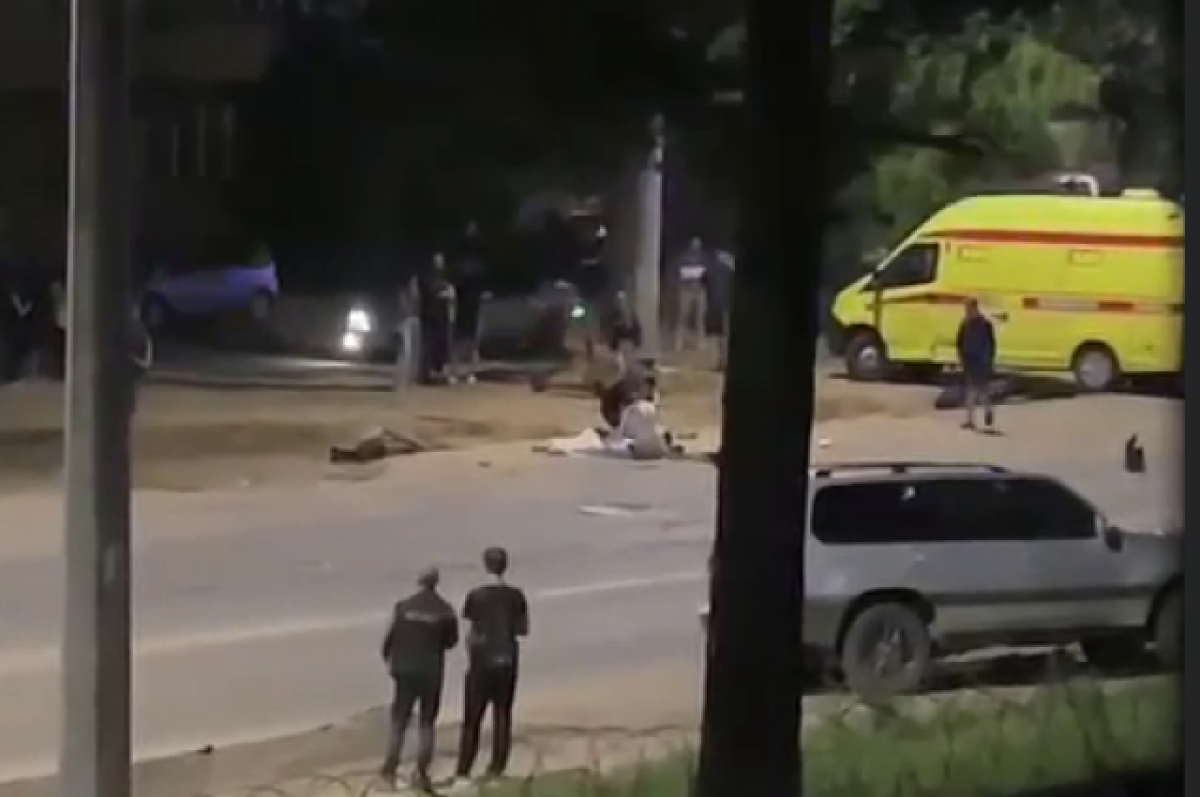 Мальчик разбился на мотоцикле