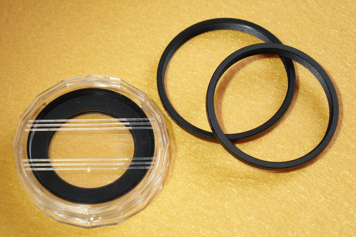 Matched Macro Adaptor 1:1 49mm в коробочке + два понижающих кольца 55-52mm и 52-49mm