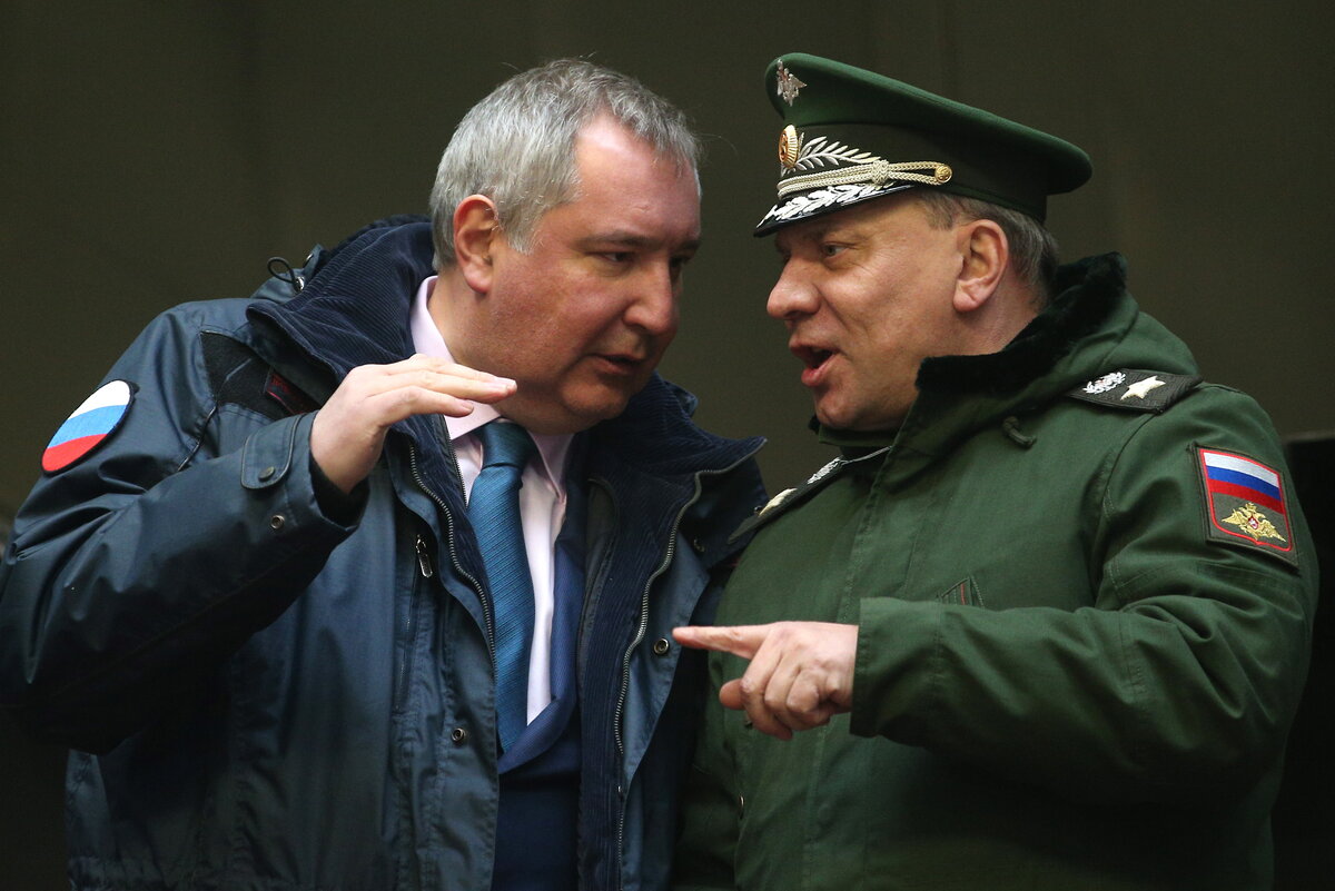 Рогозин и Борисов. Бывший и действующий главы "Роскосмоса". Фото с "Яндекс.Картинки".