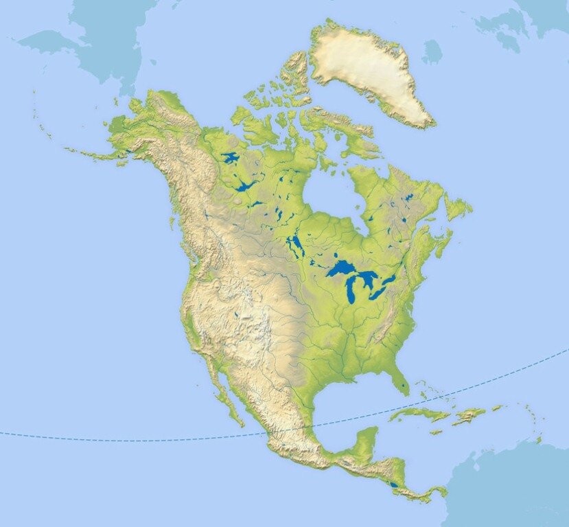 Северная Америка