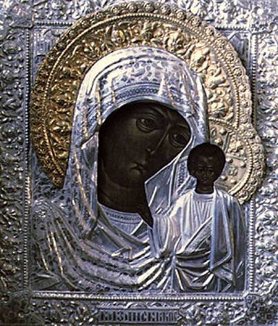 Образ Пресвятой Богородицы
«Казанская»