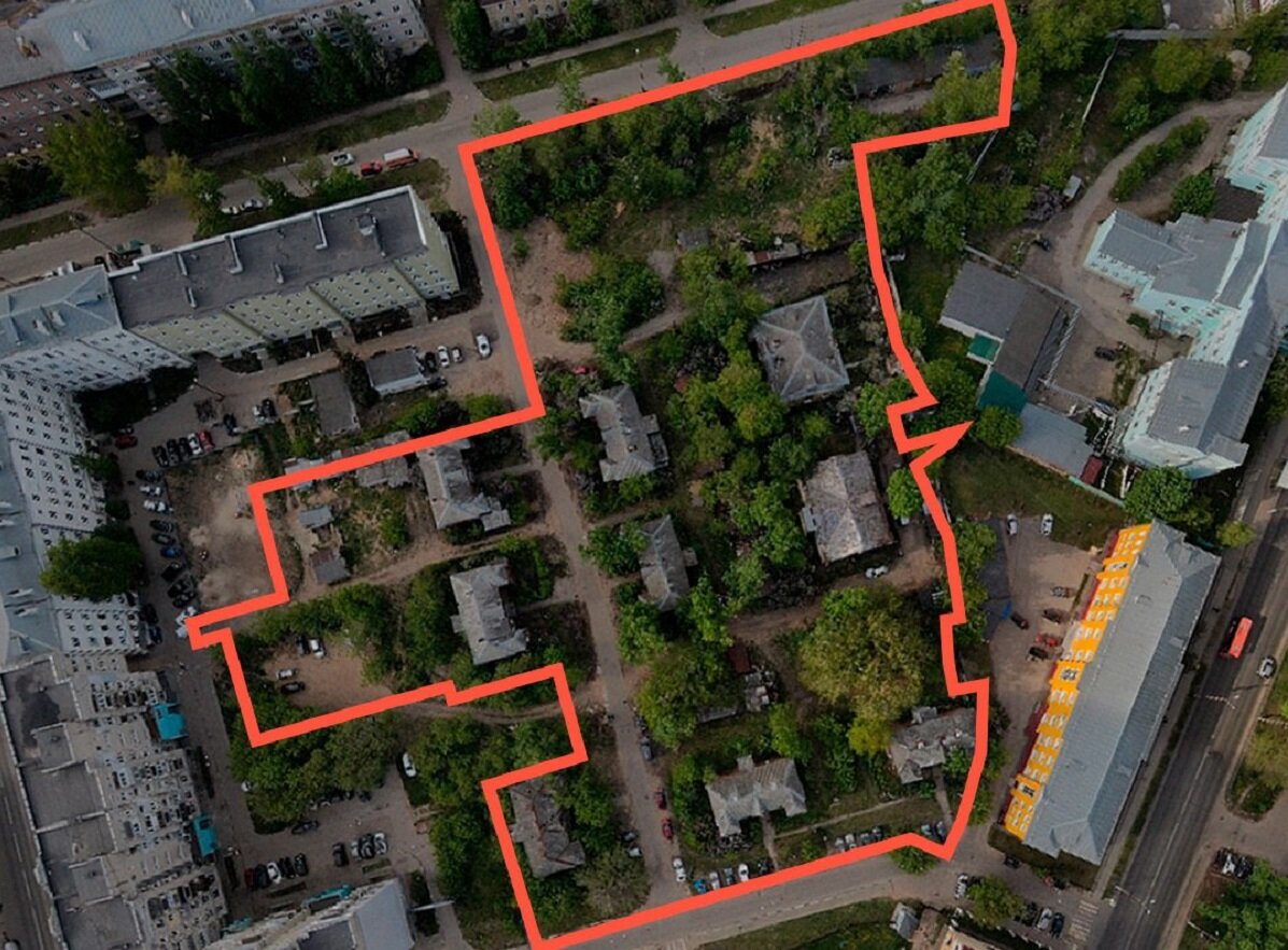    Дома здесь будут расселены Светлана Лёвкина