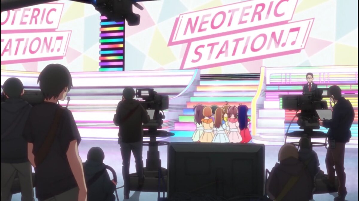 Кадр из 1 серии 1 сезона "Oshi no ko"