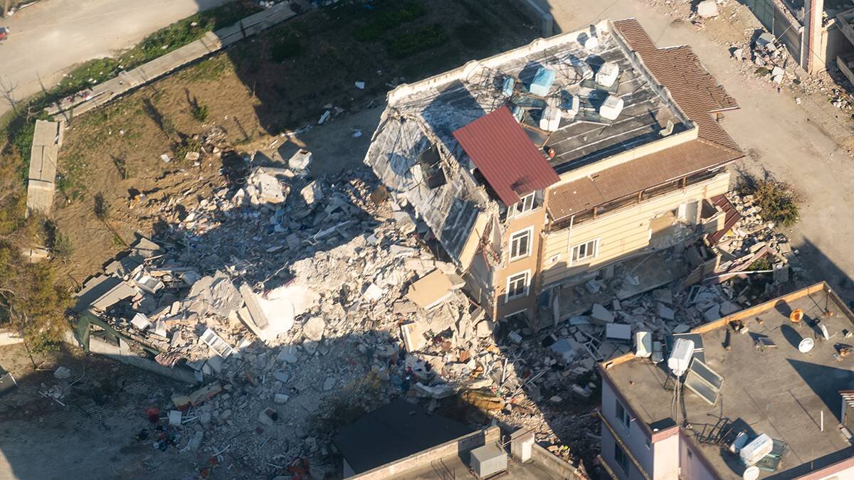 Фото после землетрясения в турции