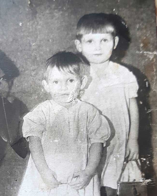 Раиса с сестрой Верой