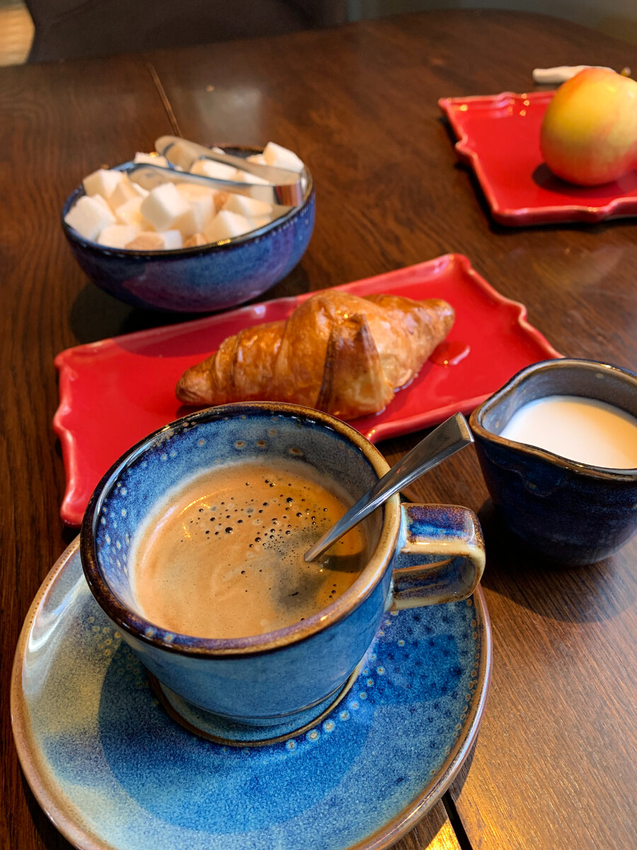 завтрак в отеле