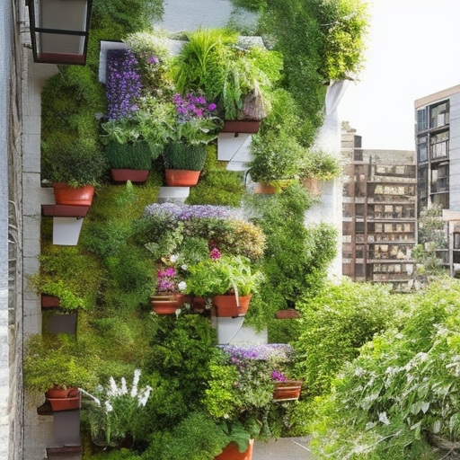 Вертикальный сад Cascade Garden