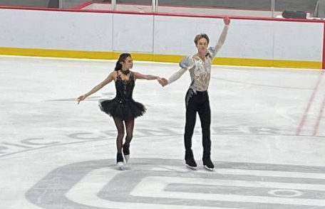 Диана Дэвис и Глеб Смолкин. Произвольный танец.  Ice Dance International.