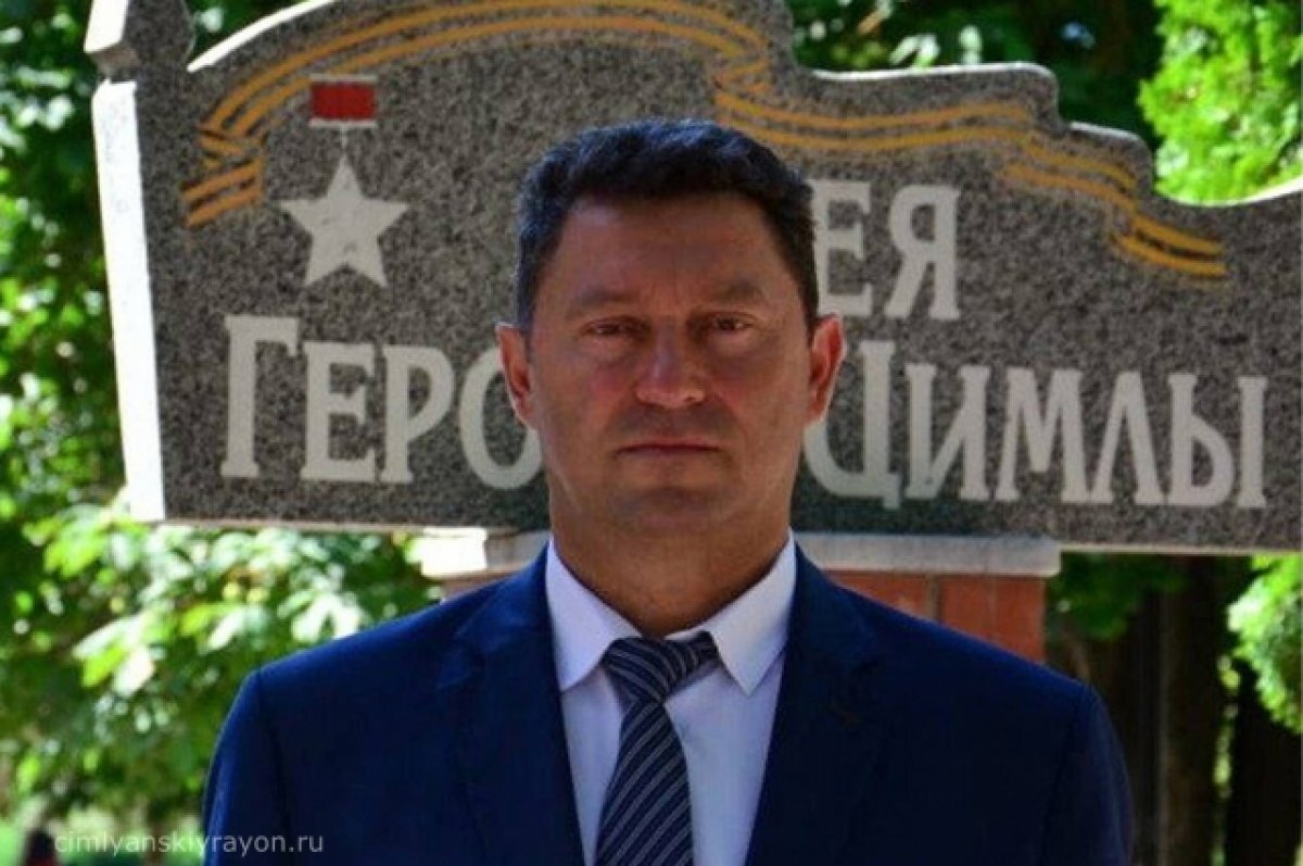    На Дону глава администрации Цимлянского района ушёл добровольцем на СВО