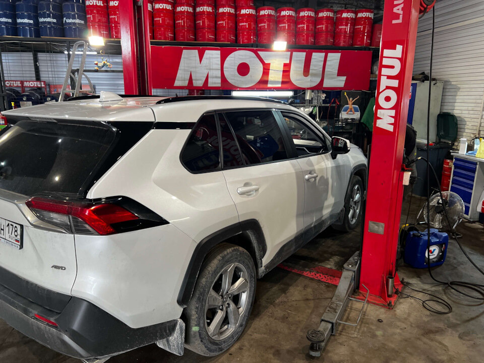 Замена масла АКПП Toyota RAV 4 в Новом Уренгое