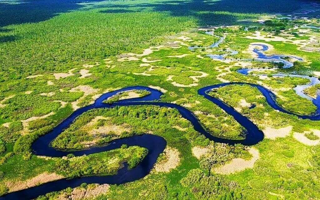 Зеленые места в Белоруссии