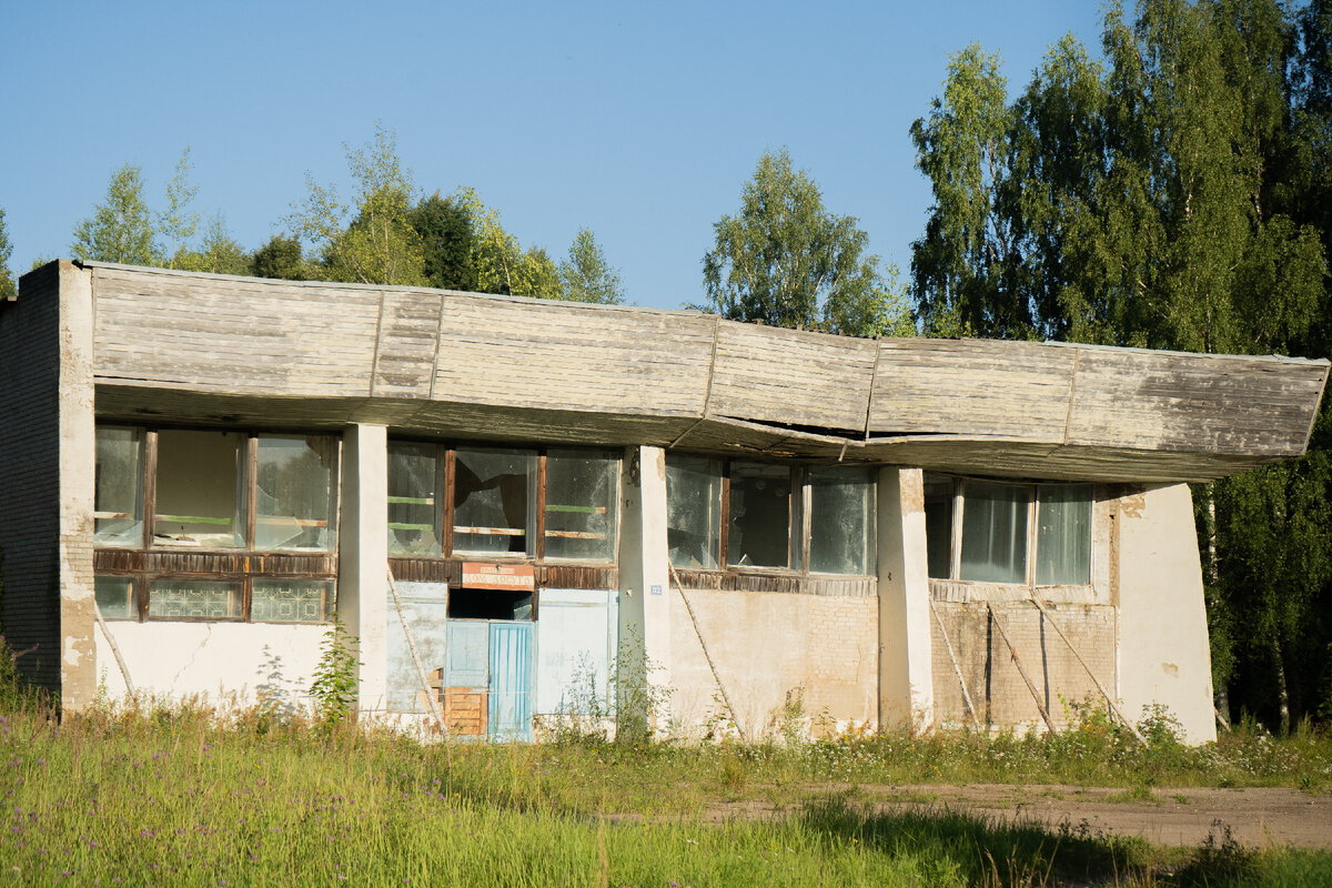 Закрытый дом досуга села Печетово.