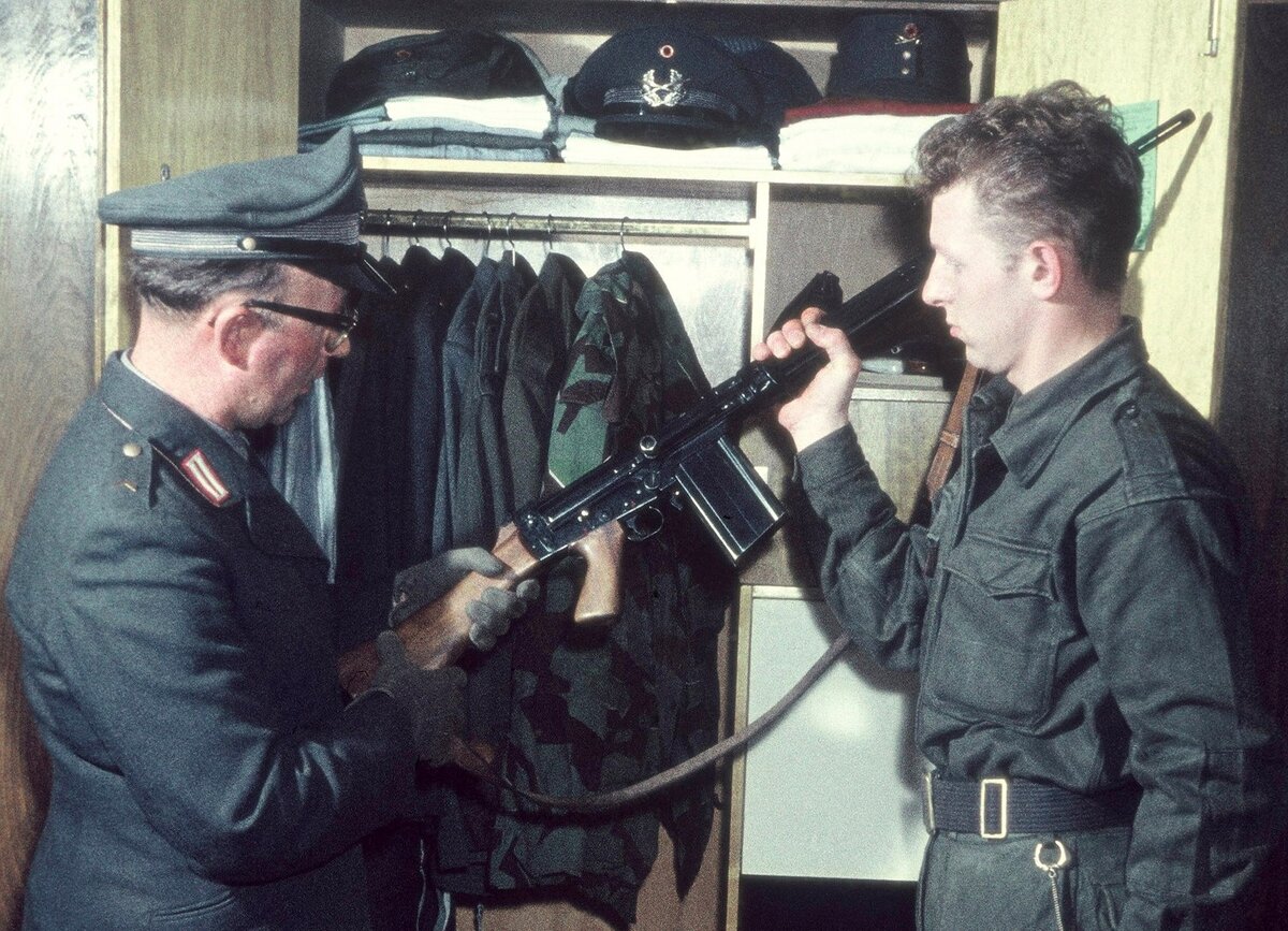 В 60 х годах подготовка Бундесвера, была намного выше чем сегодня, боевой дух солдат был куда выше.