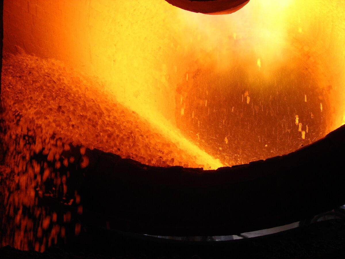 Обжиг керамзита