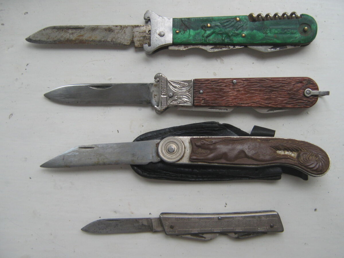 Такие перочинные ножи встречались почти в каждом дворе