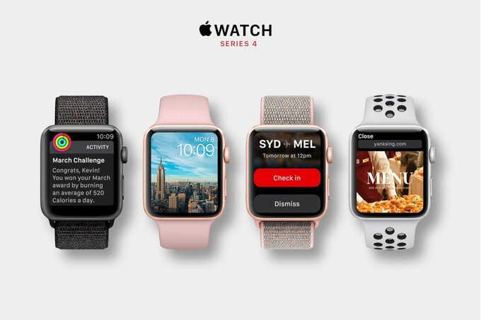 News apple store watch 4