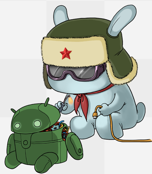 Персонаж-символ Xiaomi.