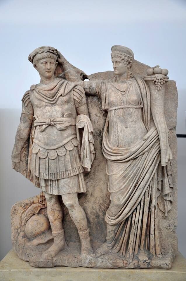 Агриппина и ее сын Нерон