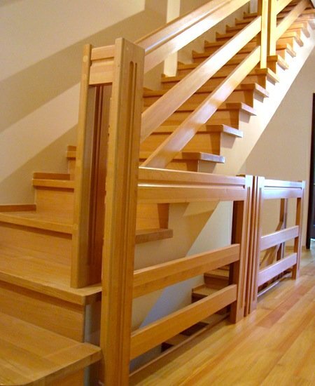 Деревянная лестница на второй этаж своими руками — легко и просто