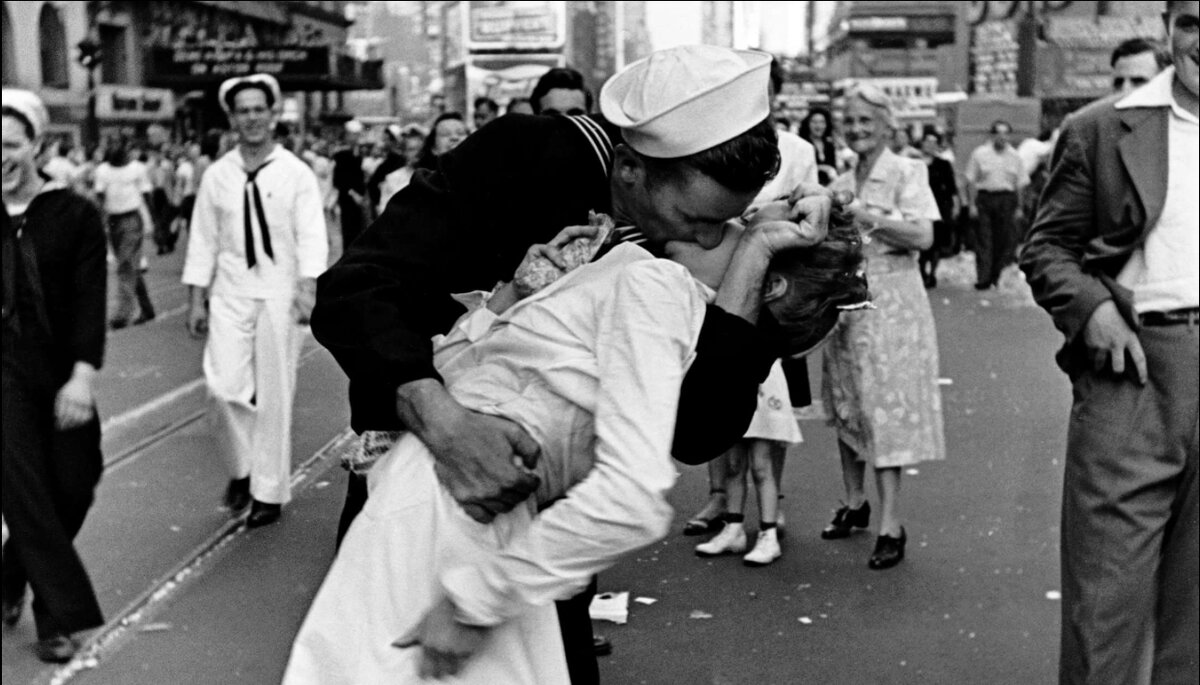  Фотография А. Эйзенштадта. 1945 год.