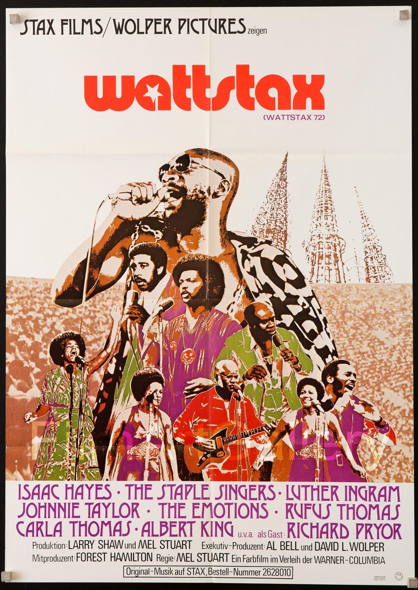 Альбом с музыкой, записанной на Wattstax, считается классикой