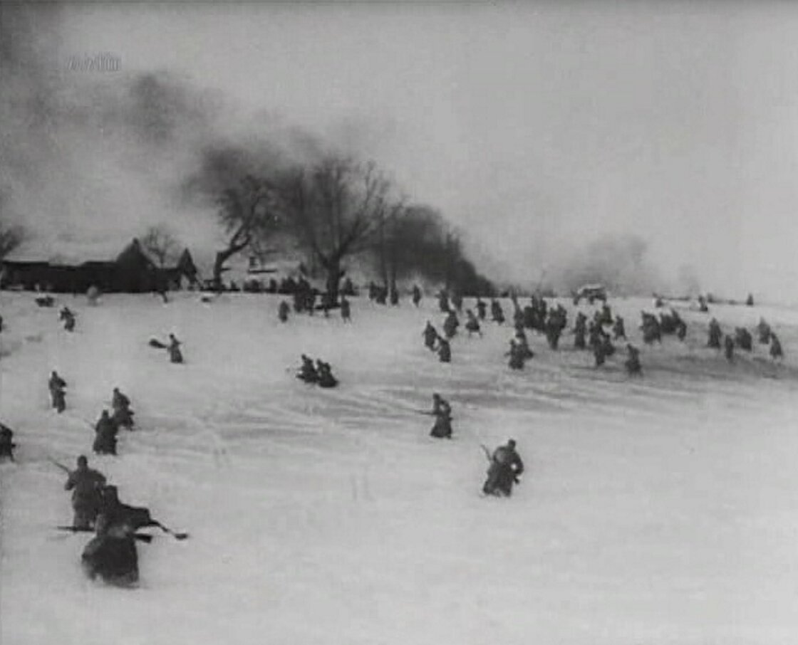 Наступление советских войск