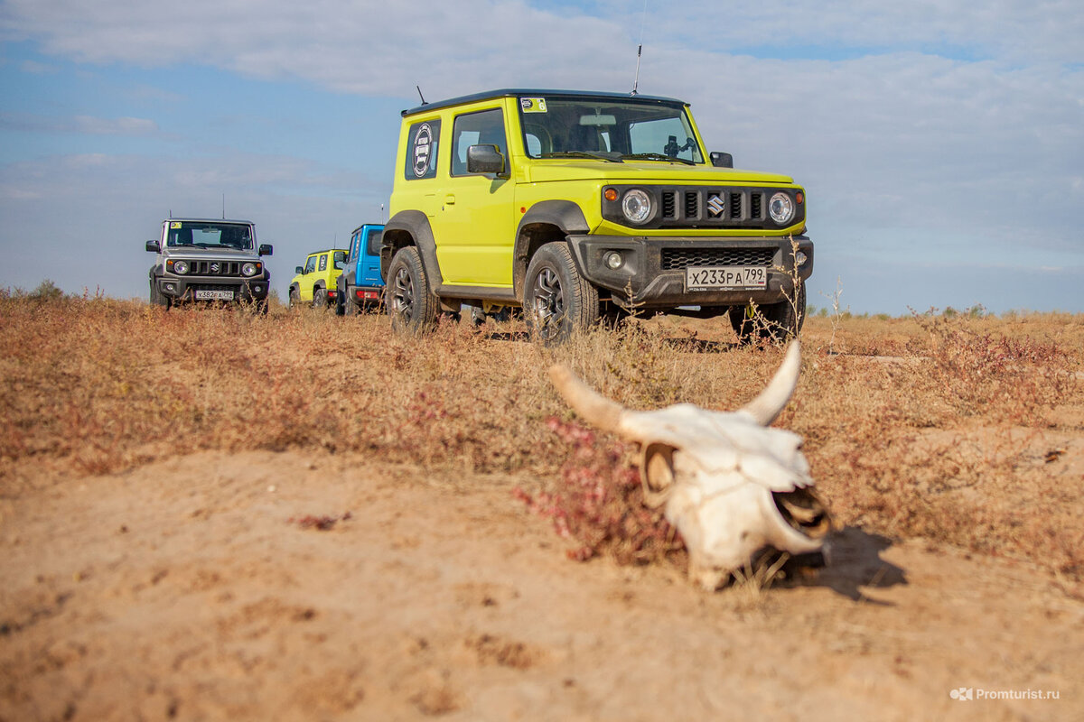 Новый Suzuki Jimny. Проехал на этом авто 500 км по Калмыкии и сделал неожиданный вывод ???