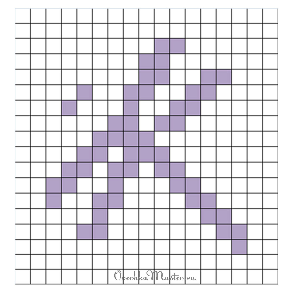Одна схема для разных видов рукоделия. | Рукоделие от OvechkaMaster.ru |  Дзен