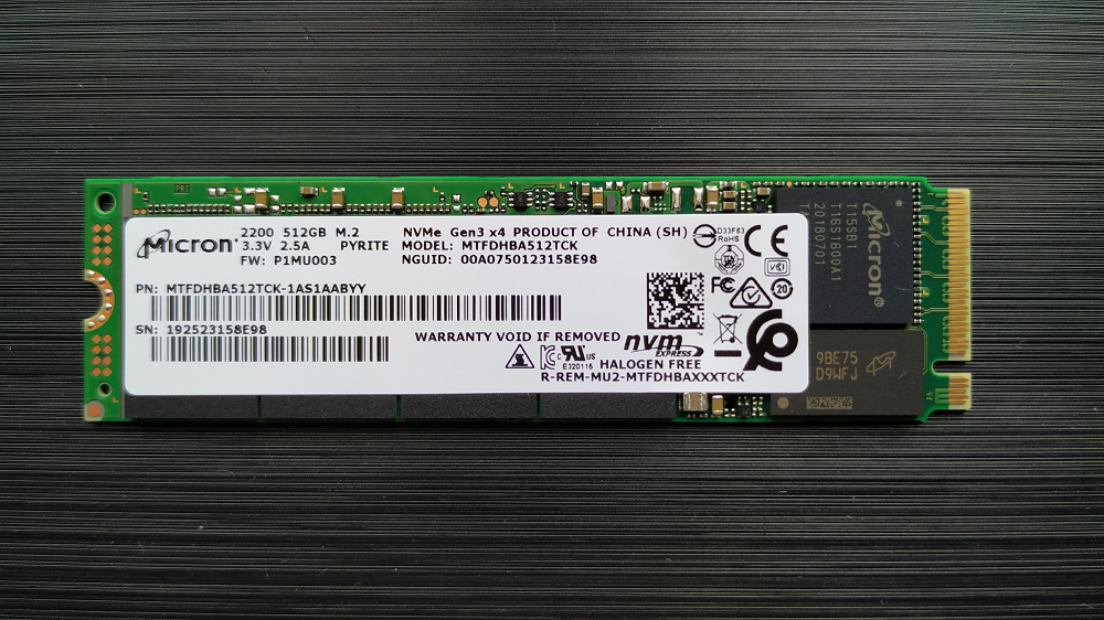 Ssd micron 512gb