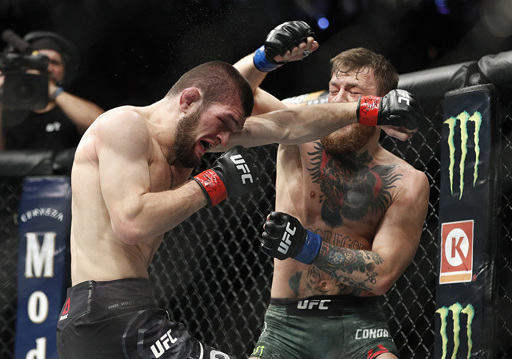 UFC 229 - Хабиб vs Конор (фото взято из свободного источника интернет)