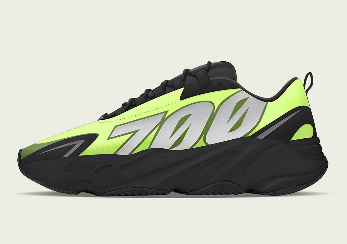 adidas Yeezy Boost 700 MNVN «Phosphor». Источник: krossovki.com