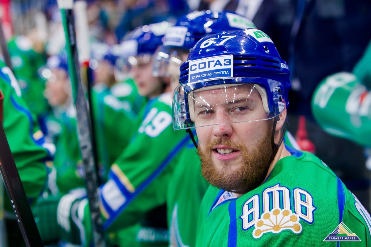 Нападающий «Салавата Юлаева» Линус Умарк