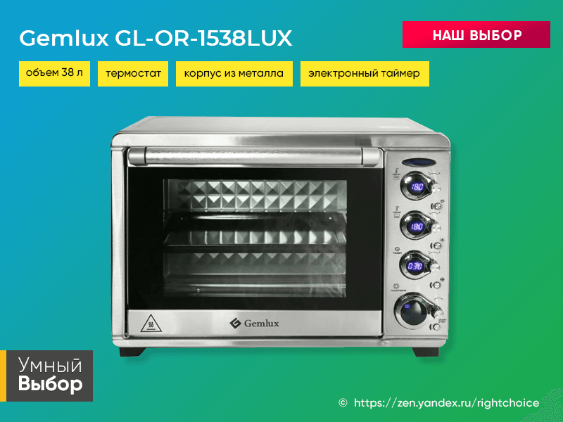 Мини печь gemlux gl or 1538lux. Мини духовка электрическая с функцией разморозки и подогрева.