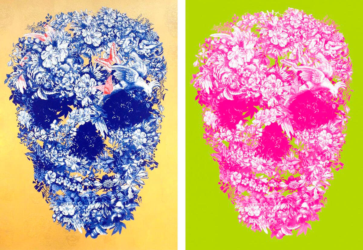 Вам может не нравится череп, но нравятся цветы. А может не нравится фон.