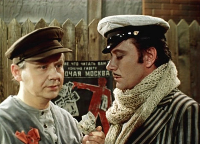 Кадр из фильма "12 стульев"  Марка Захарова (1976)