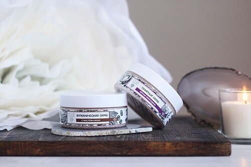 Вулканический скраб для тела Eva Esthetic