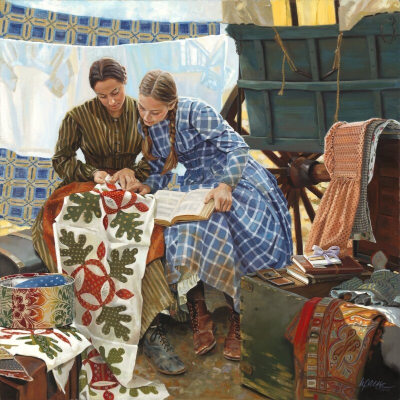 "When Thou Art Gone to Western Land" фото:https://www.astoriafineart.com/artist/175/Heide-Presse