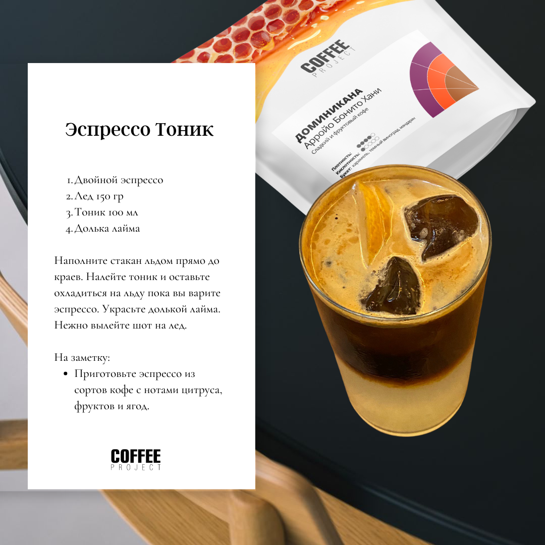 Рецепт эспрессо-тоника