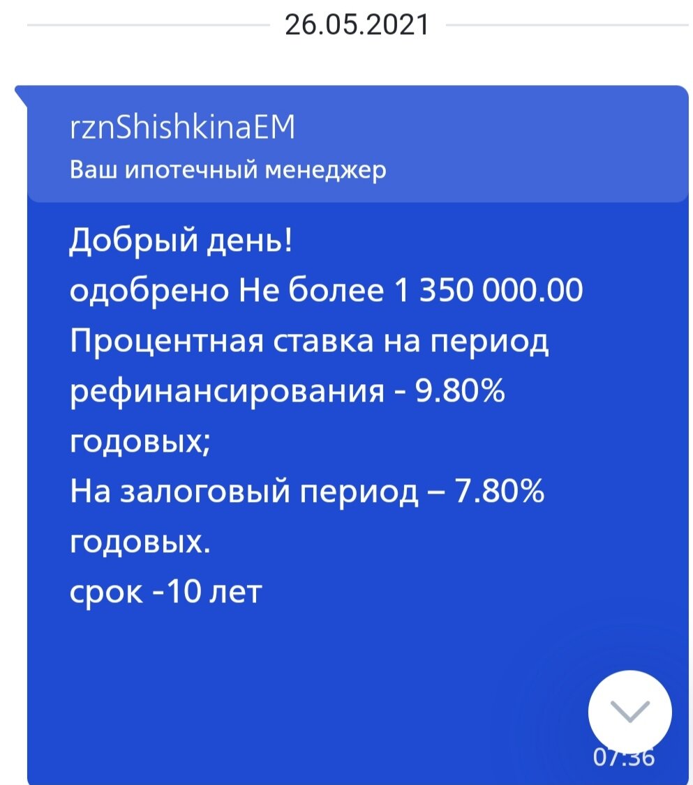 Решение банка ВТБ