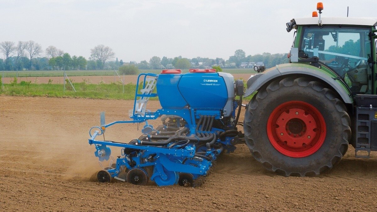 Lemken Azurit 10 в работе. Фото: Пресс-релиз Lemken