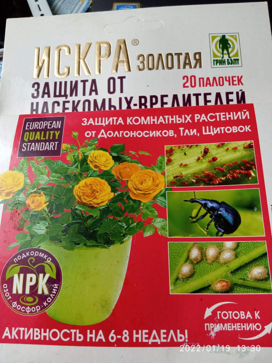 Инсектицидный препарат, фото личное