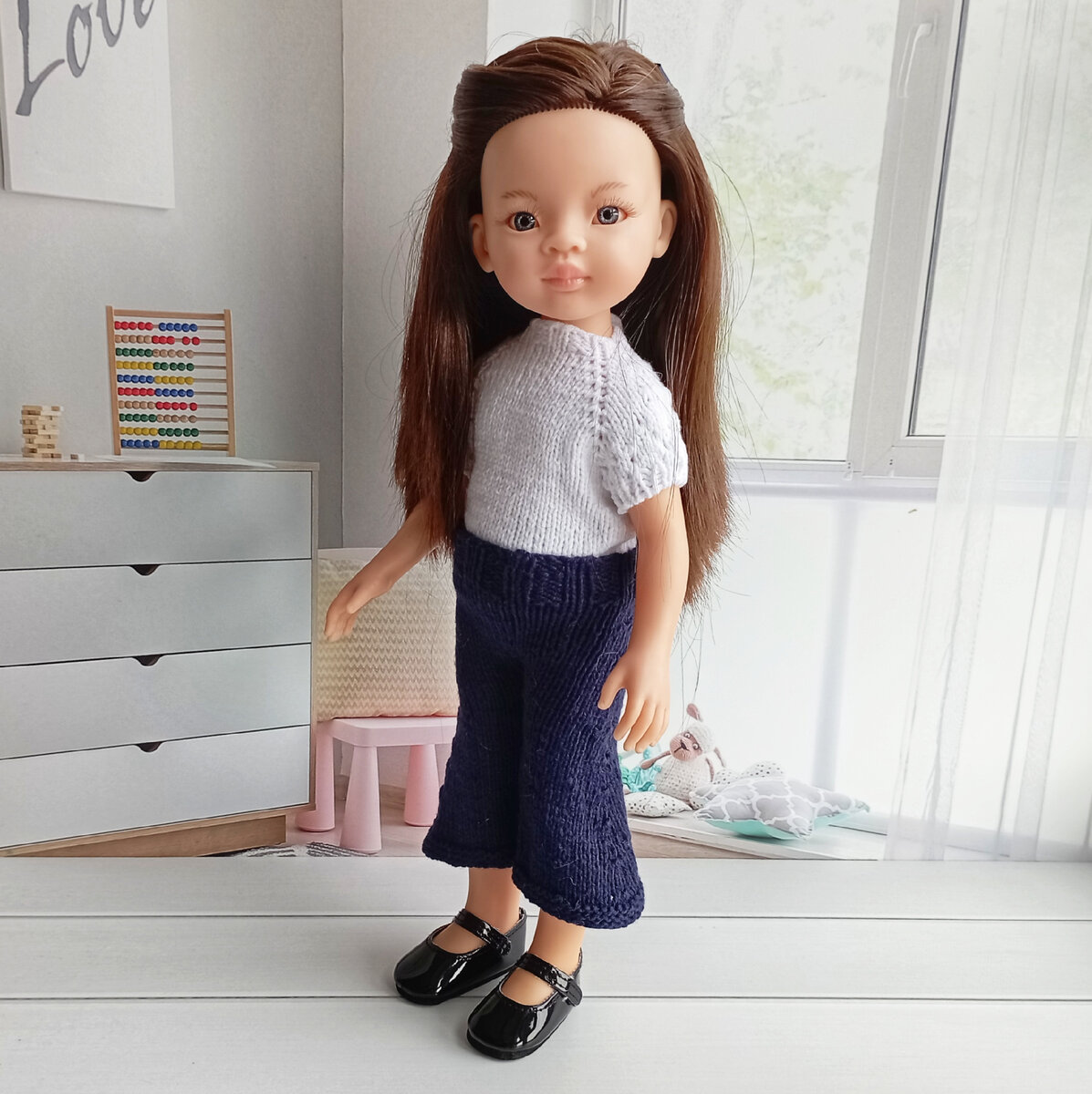 Наряд школьницы для куклы