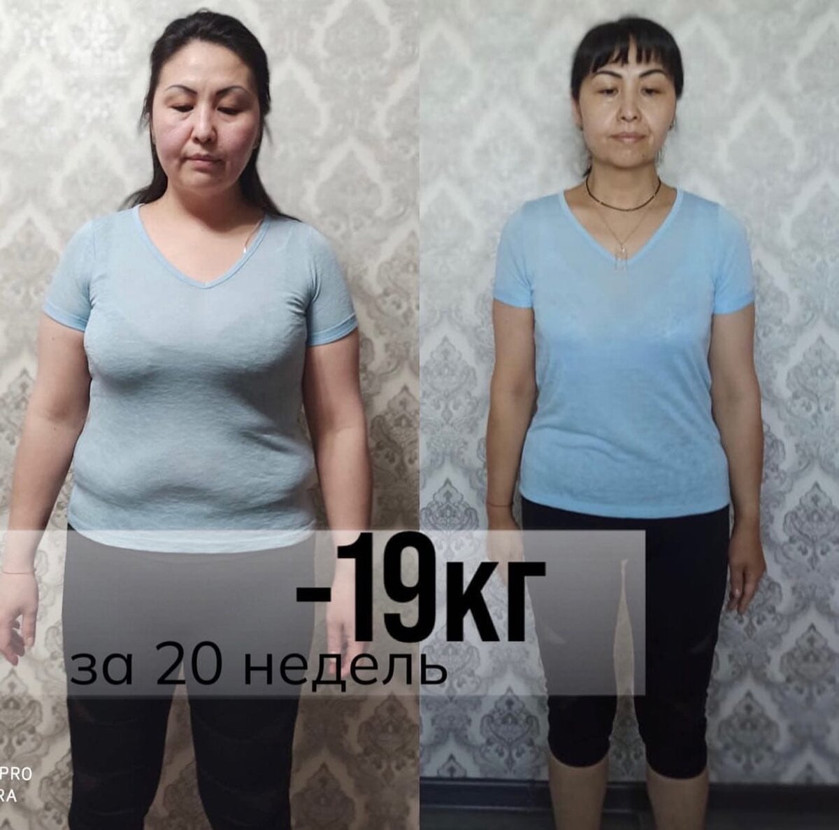 Результаты девочек на моей программе