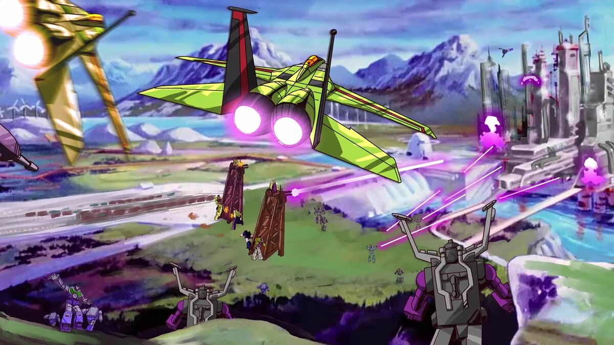 Десептиконы штурмуют металлургический завод