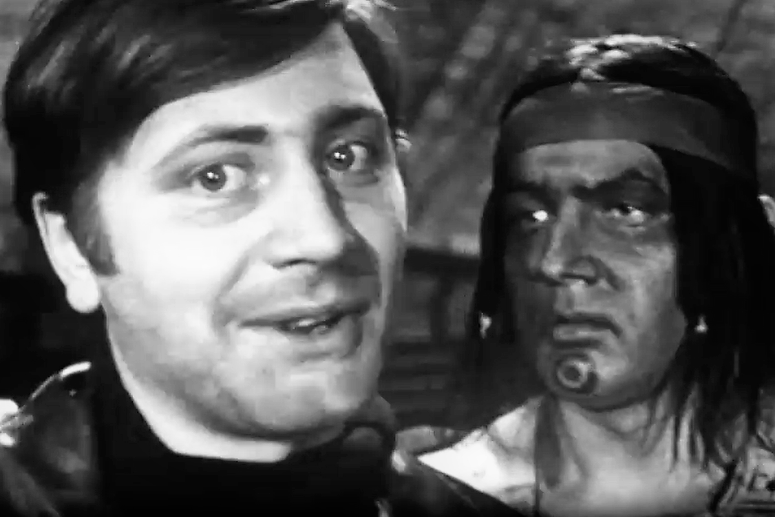 Кадр из телеспектакля "Моби Дик" (1972)