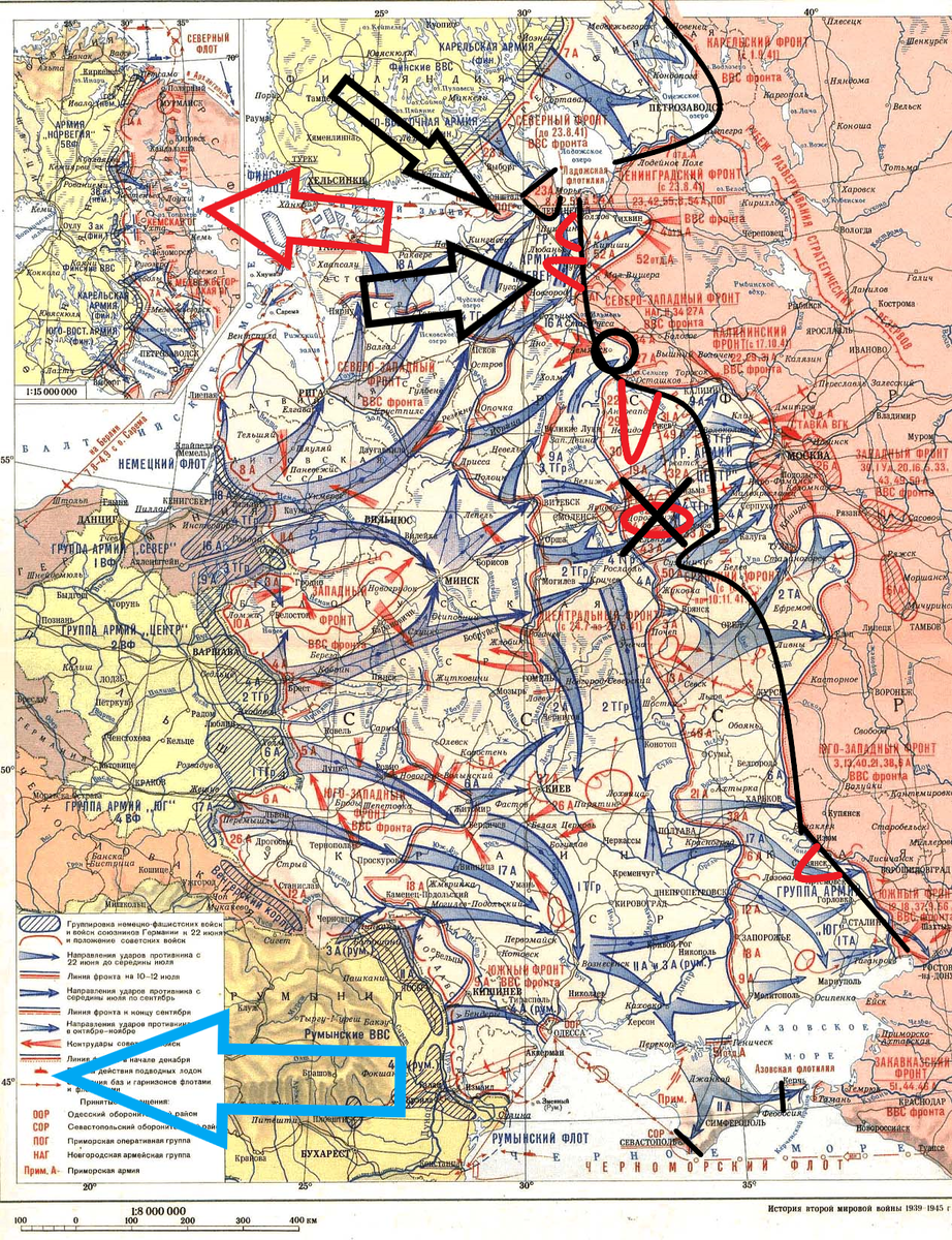 Румыния во второй мировой войне карта