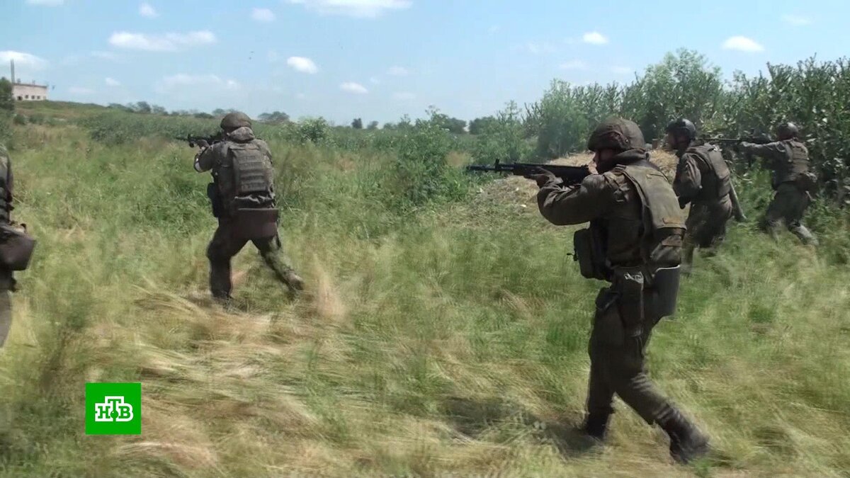    Двадцать российских морпехов отразили атаку 100 бойцов ВСУ и подбили французский танк