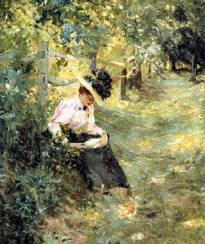 Художник Теодор Робинсон "Переулок"