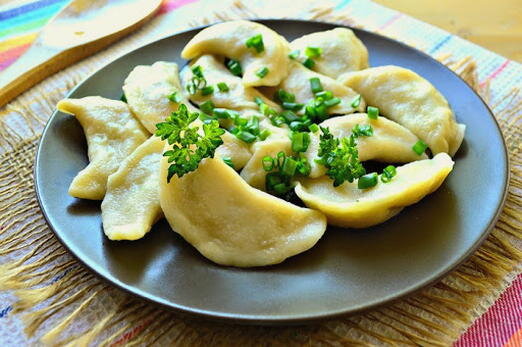 Вареники с картошкой и грибами