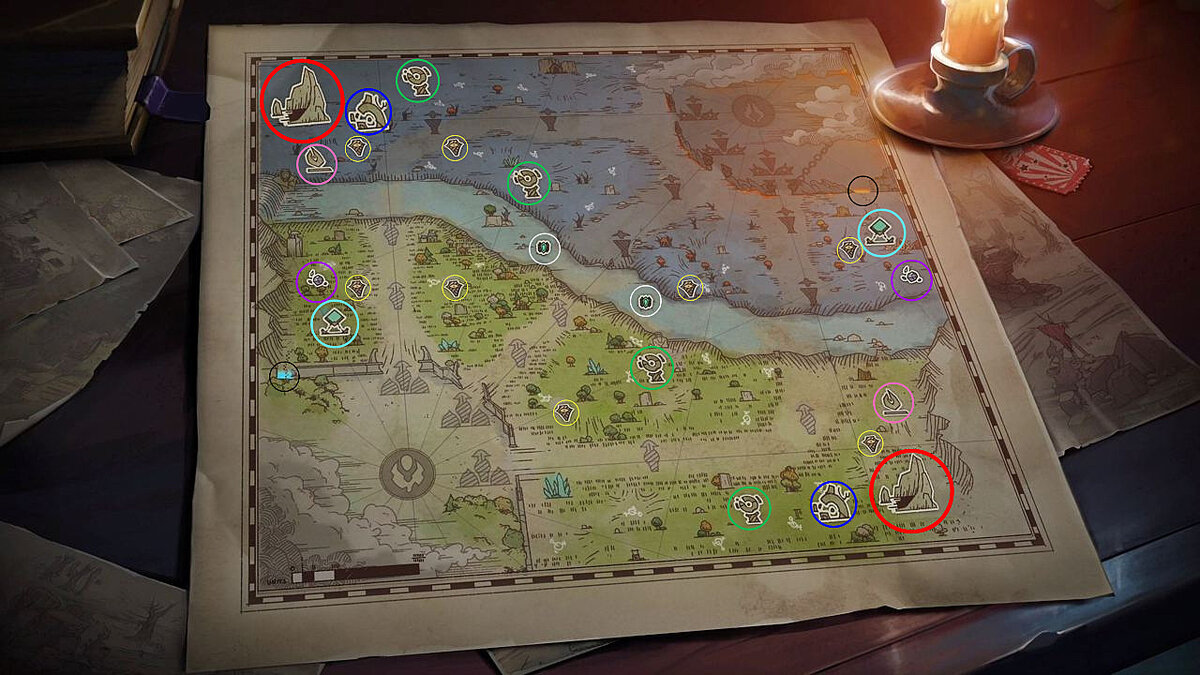 Dota 2. Карта